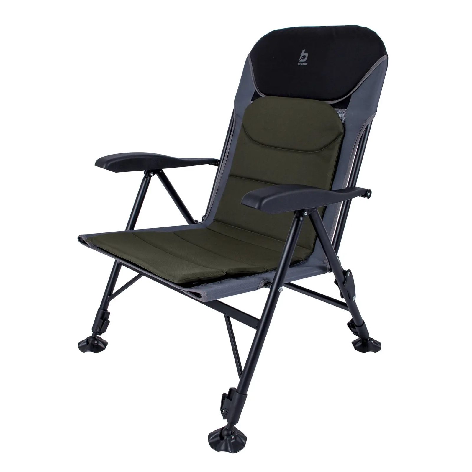 Кресло складное Bo-Camp Pike Black/Grey/Green (1204110) изображение 3