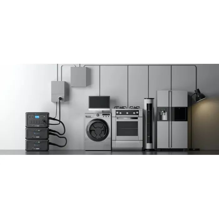 Зарядна станція BLUETTI AC500 5000W + акумуляторний модуль B300S (AC500+B300s) зображення 12