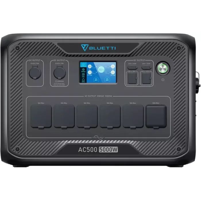 Зарядна станція BLUETTI AC500 5000W + акумуляторний модуль B300S (AC500+B300s) зображення 5