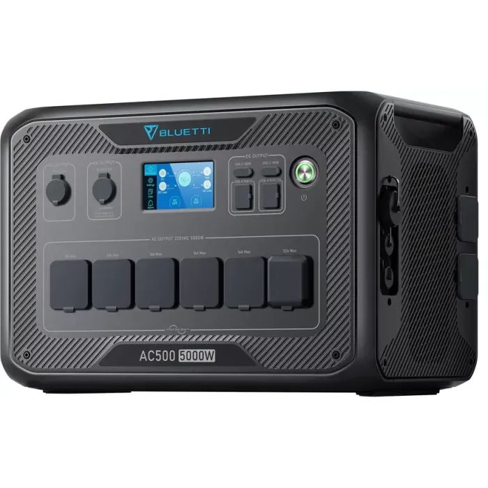 Зарядна станція BLUETTI AC500 5000W + акумуляторний модуль B300S (AC500+B300s) зображення 6