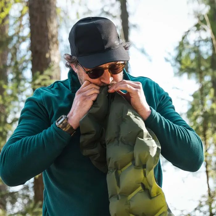 Туристичний килимок Highlander Nap-Pak Inflatable Sleeping Mat 5 cm Olive AIR071 (929796) зображення 12