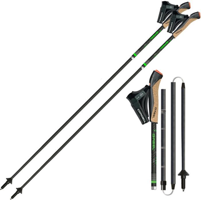 Палки для скандинавской ходьбы Gabel FLD Carbon 125 (7009400801250) (DAS302702)