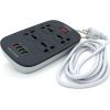 Мережевий фільтр живлення LDNIO SC4407, 3 роз+4USB (SC4407)