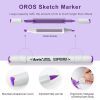 Художественный маркер Arrtx спиртовые Oros ASM-03-ACS1-02 12 цветов (LC302789) изображение 3