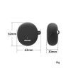 Чохол для навушників BeCover Silicon для OPPO Enco Air3 (ETE31) Black (709569) зображення 3