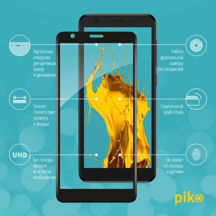 Стекло защитное Piko Full Glue ZTE Blade L9 (1283126517754) изображение 2