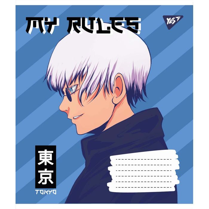 Зошит Yes А5 Anime 12 аркушів, лінія (766286) зображення 2