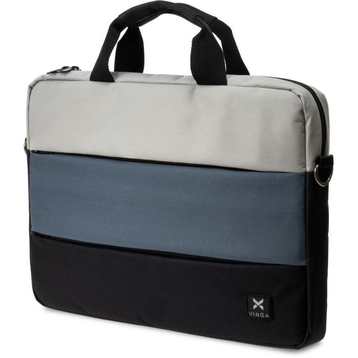 Сумка для ноутбука Vinga 15.6" NB1120 black/blue (NB1120BB)