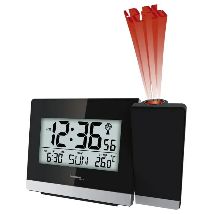 Настольные часы Technoline WT536 проекционный Black (DAS301196)