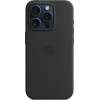 Чохол до мобільного телефона Apple iPhone 15 Pro Silicone Case with MagSafe Black (MT1A3ZM/A) зображення 2