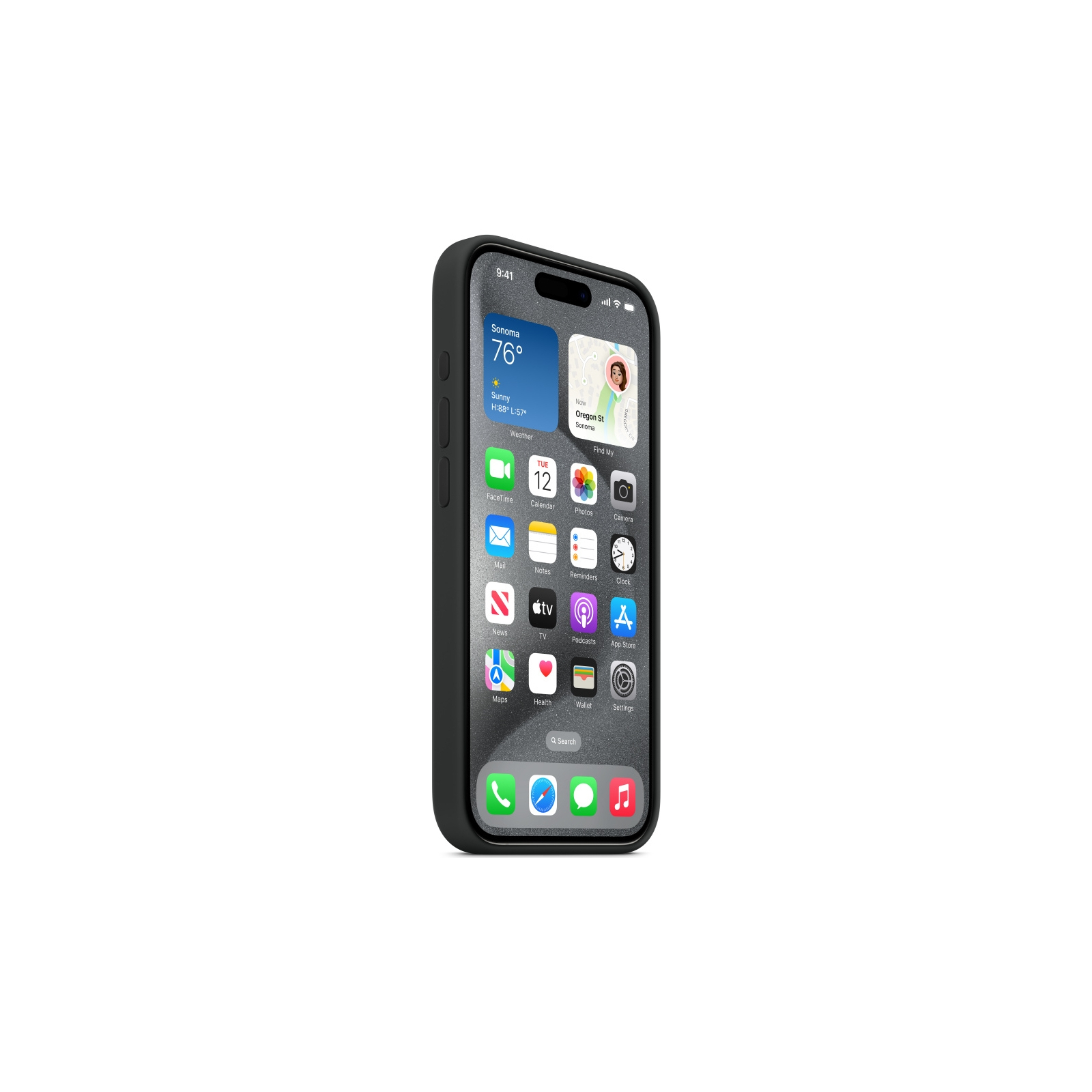 Чохол до мобільного телефона Apple iPhone 15 Pro Silicone Case with MagSafe Storm Blue (MT1D3ZM/A) зображення 6