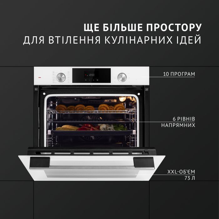 Духовой шкаф Perfelli DIAMOND 6D10N BIANCO изображение 2