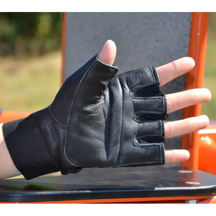 Перчатки для фитнеса MadMax MFG-248 Clasic Brown M (MFG-248-Brown_M) изображение 3