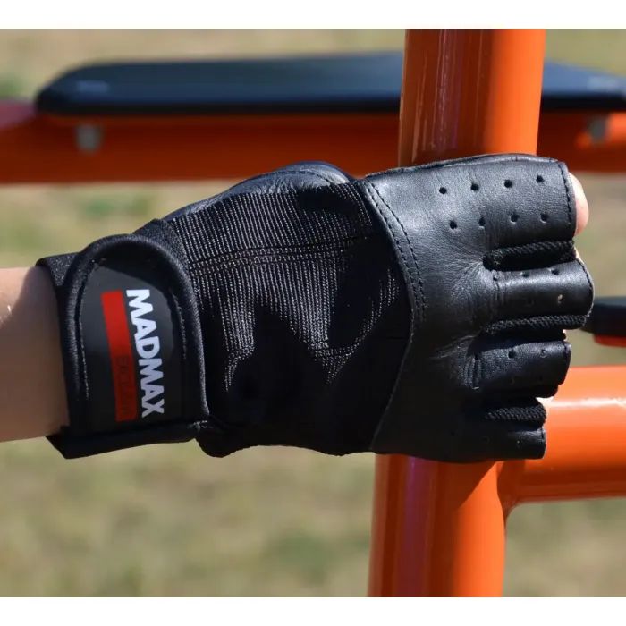 Перчатки для фитнеса MadMax MFG-248 Clasic Brown M (MFG-248-Brown_M) изображение 9