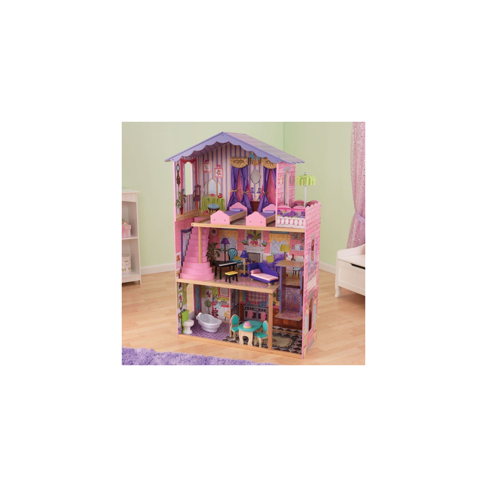 Ігровий набір KidKraft Ляльковий будиночок My Dream Mansion (65082) зображення 3