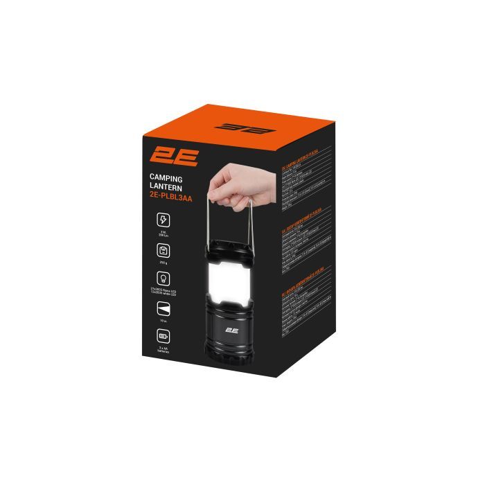 Ліхтар 2E Flame AAx3 150лм 3Вт складний LED IP44 (2E-PLBL3AA) зображення 12