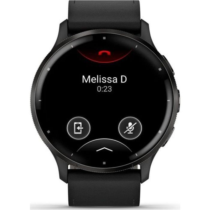 Смарт-часы Garmin Venu 3, Black + Slate, Leather, GPS (010-02784-52) изображение 2
