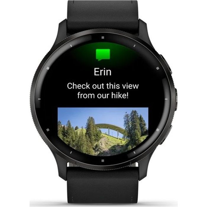 Смарт-часы Garmin Venu 3, Black + Slate, Leather, GPS (010-02784-52) изображение 7