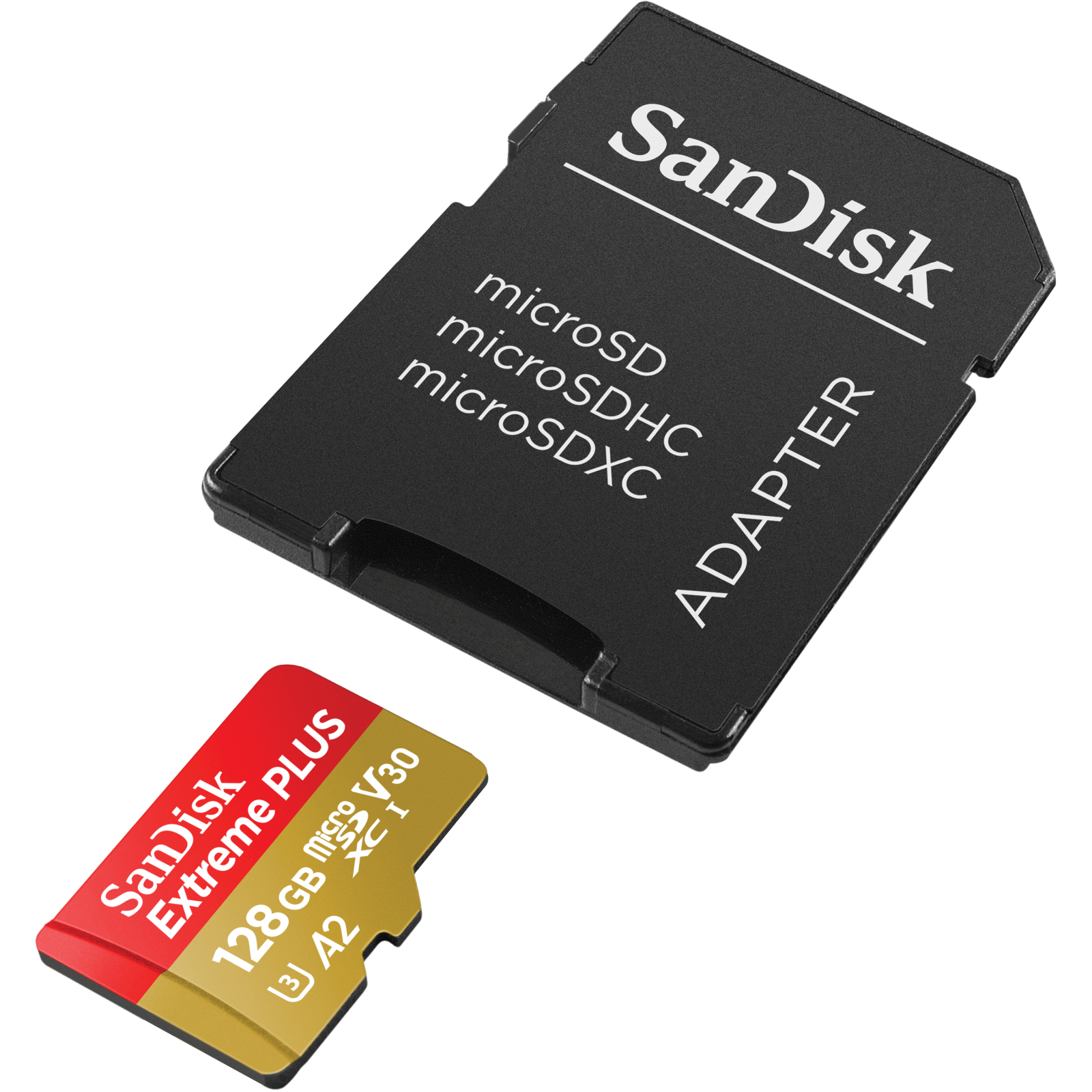 Карта пам'яті SanDisk 128GB microSD class 10 V30 Extreme PLUS (SDSQXBD-128G-GN6MA) зображення 4