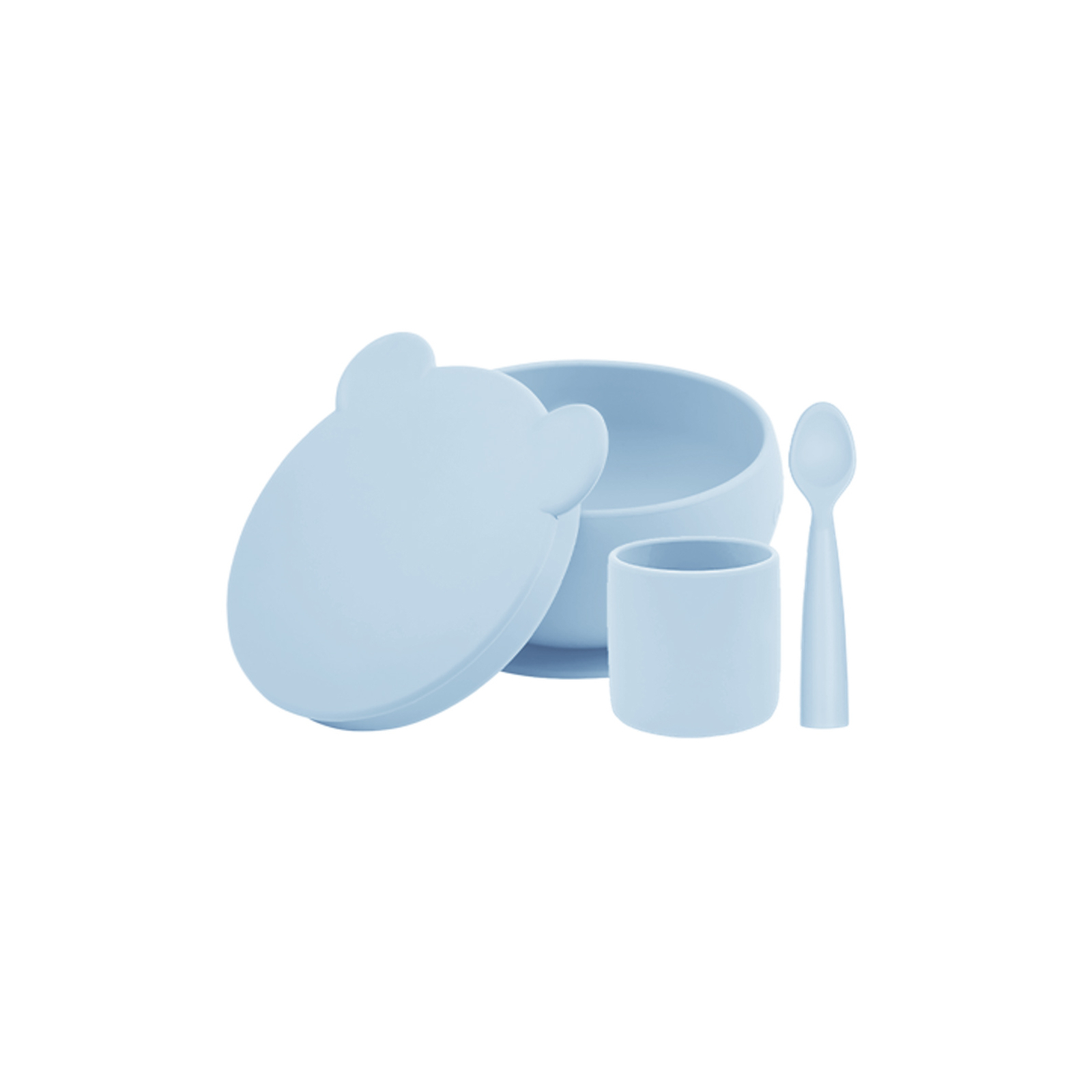 Набор детской посуды MinikOiOi BLW Set I - Mineral Blue (101070056)