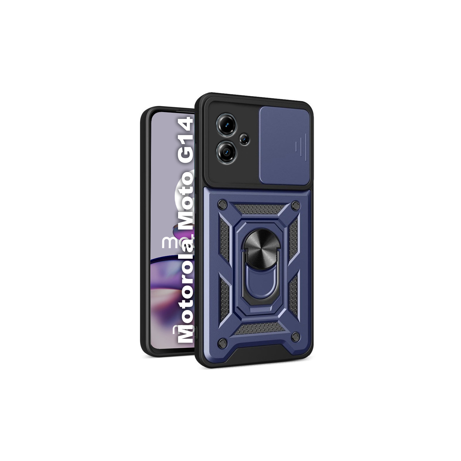 Чехол для мобильного телефона BeCover Military Motorola Moto G14 Blue (709961)