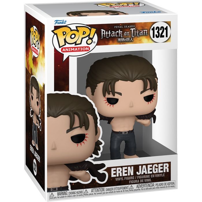Фигурка для геймеров Funko Pop Эрен Йегер (67926) изображение 2