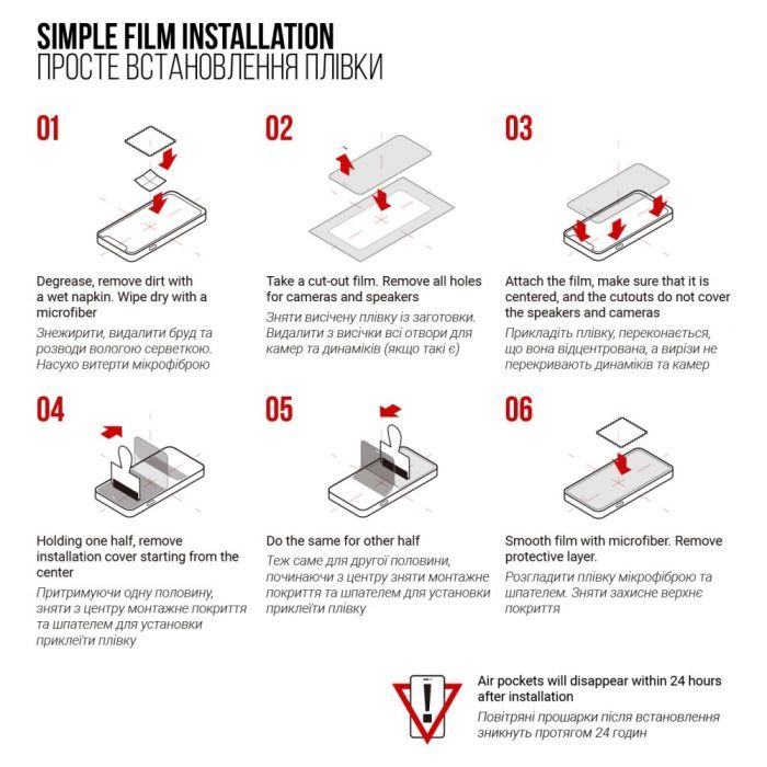 Плівка захисна Armorstandart ZTE Blade A54 4G (ARM70662) зображення 5