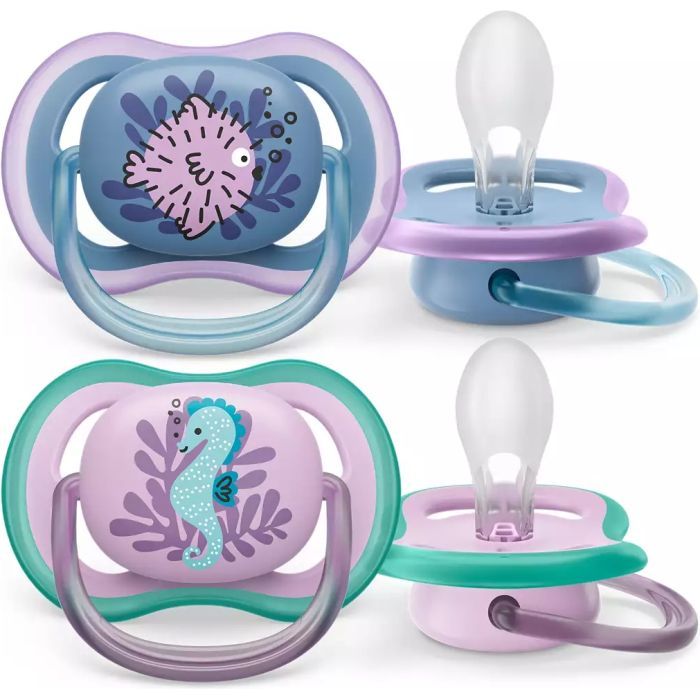 Пустышка Philips AVENT Ultra Air, 6-18 міс. 2 шт (SCF085/61) изображение 2