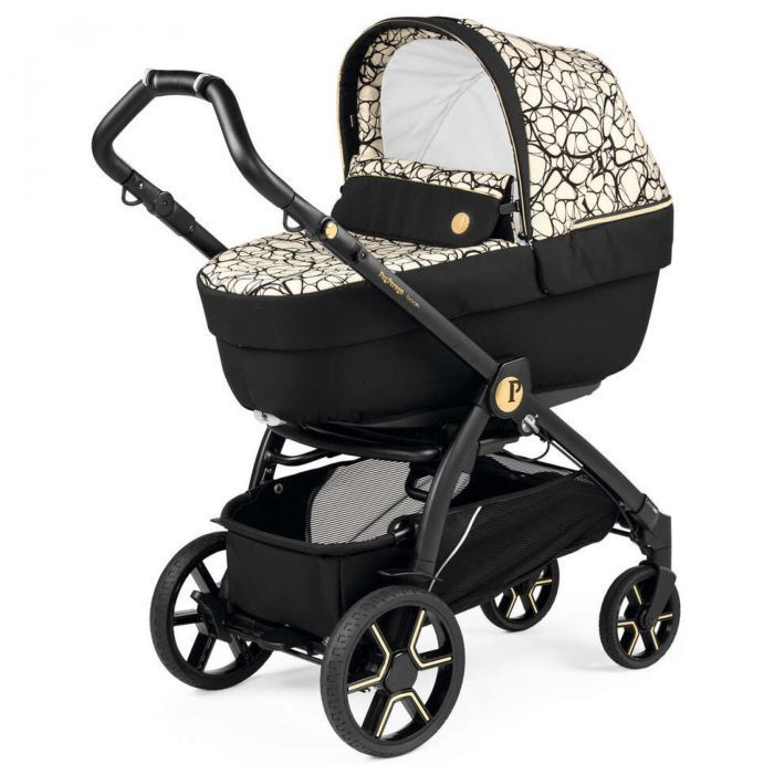 Коляска Peg-Perego 2 в 1 Book Grafic Gold Графическое золото (2000000130545) (PACK-BOOK210000002)