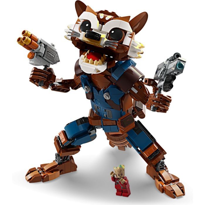 Конструктор LEGO Super Heroes Ракета и малыш Грут 566 деталей (76282) изображение 3