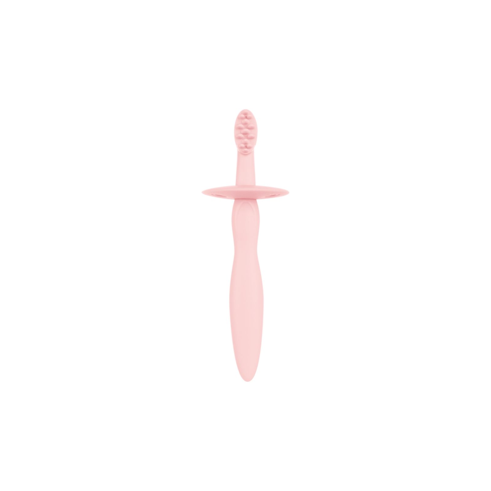 Детская зубная щетка Canpol babies с ограничителем - розовая (51/500_pin) изображение 4