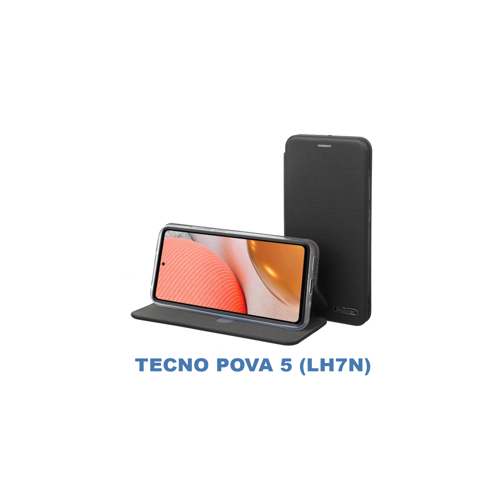 Чохол до мобільного телефона BeCover Exclusive Tecno POVA 5 (LH7n) Black (710269) зображення 6