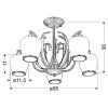 Люстра Candellux OPERA (35-54968) изображение 2
