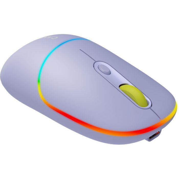 Мышка Canyon MW-22 Dual Band RGB Wireless Pearl Rose (CNS-CMSW22PR) изображение 4