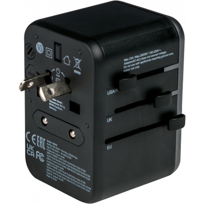 Зарядний пристрій Verbatim UTA-04 PD61W (3xUSB-A/2xUSB-C) (49546) зображення 3