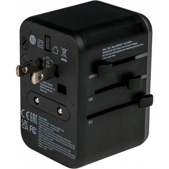 Зарядний пристрій Verbatim UTA-04 PD61W (3xUSB-A/2xUSB-C) (49546) зображення 9