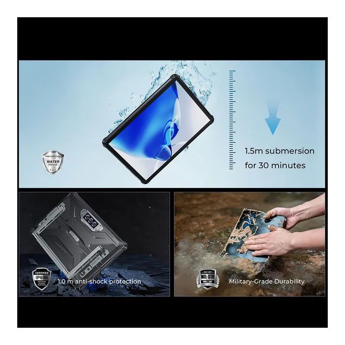 Планшет OUKITEL RT7 10.1" 4G TITAN 8/256GB LTE Blue (6931940736282) зображення 6