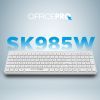 Клавиатура OfficePro SK985W Wireless/Bluetooth White (SK985W) изображение 4