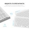 Клавиатура OfficePro SK985W Wireless/Bluetooth White (SK985W) изображение 6