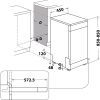 Посудомийна машина Whirlpool WSFO3O23PF зображення 11