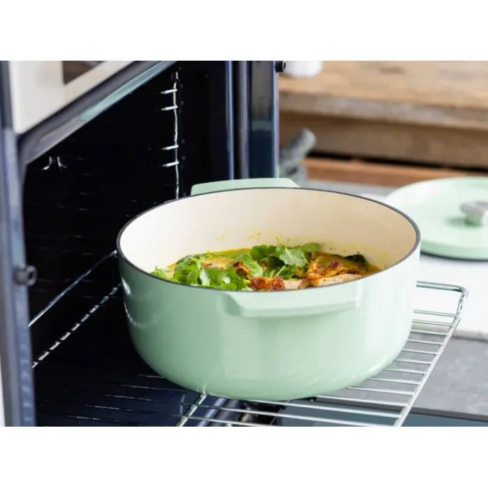 Каструля KitchenAid чавунна з кришкою 3,3 л Червона (CC006057-001) зображення 7