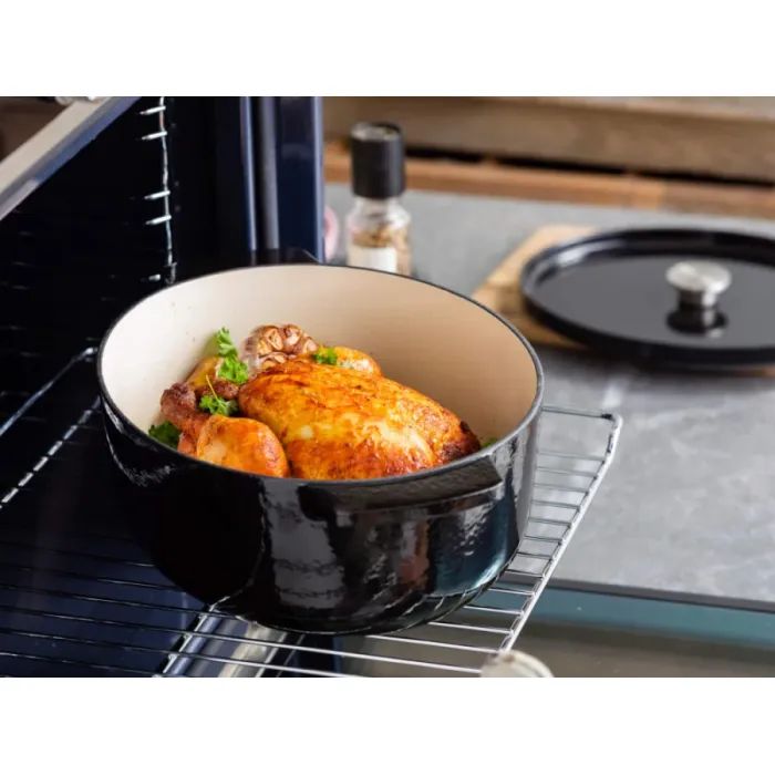Гусятница KitchenAid Cast Iron 30 см 5,6 л Червона (CC006063-001) изображение 5