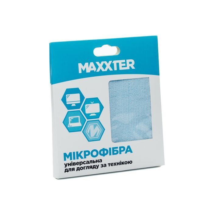 Салфетки Maxxter for TFT/PDA/LCD, 25х25, 1шт (MC-25X25-01) изображение 2