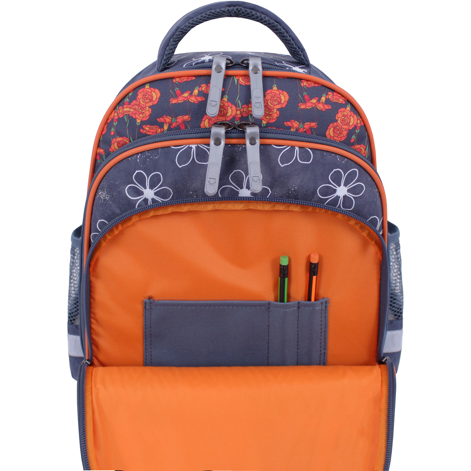 Рюкзак шкільний Bagland Mouse 321 сірий 499 (0051370) (80226344) зображення 5