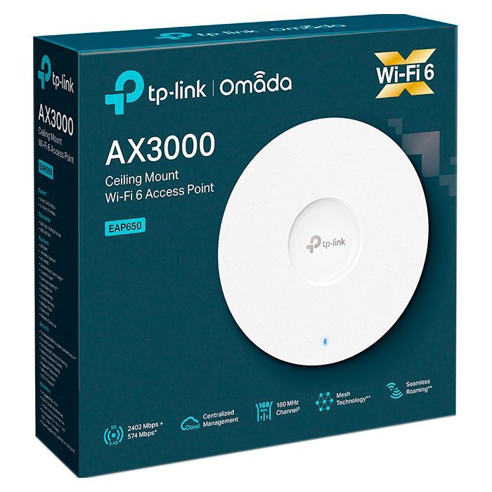 Точка доступа Wi-Fi TP-Link EAP650 изображение 6