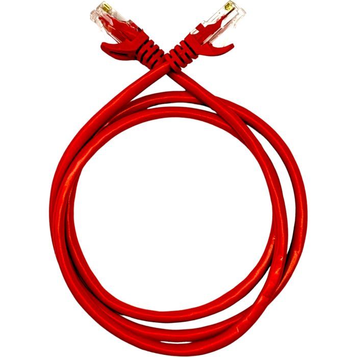 Патч-корд 1.5м UTP cat.5e, CU, 24AWG, red GEAR (GPC-UTPCURJ45-1.5R) изображение 2