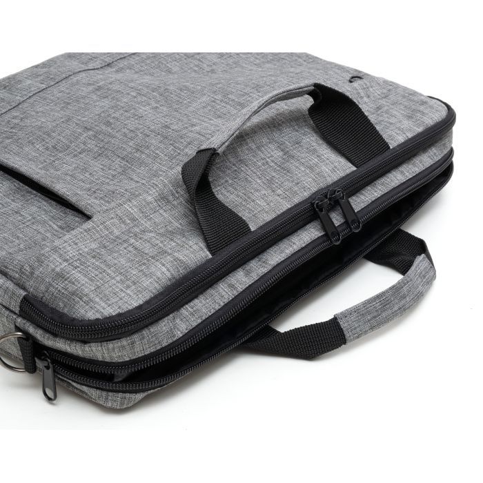 Сумка для ноутбука Vinga 15-16" NB1600 melange gray (NB1600GY) изображение 7