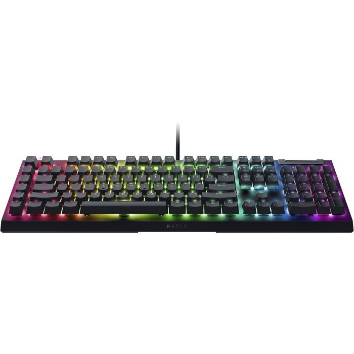Клавиатура Razer BlackWidow V4 X Yellow Switch USB RU Black (RZ03-04702500-R3R1) изображение 3