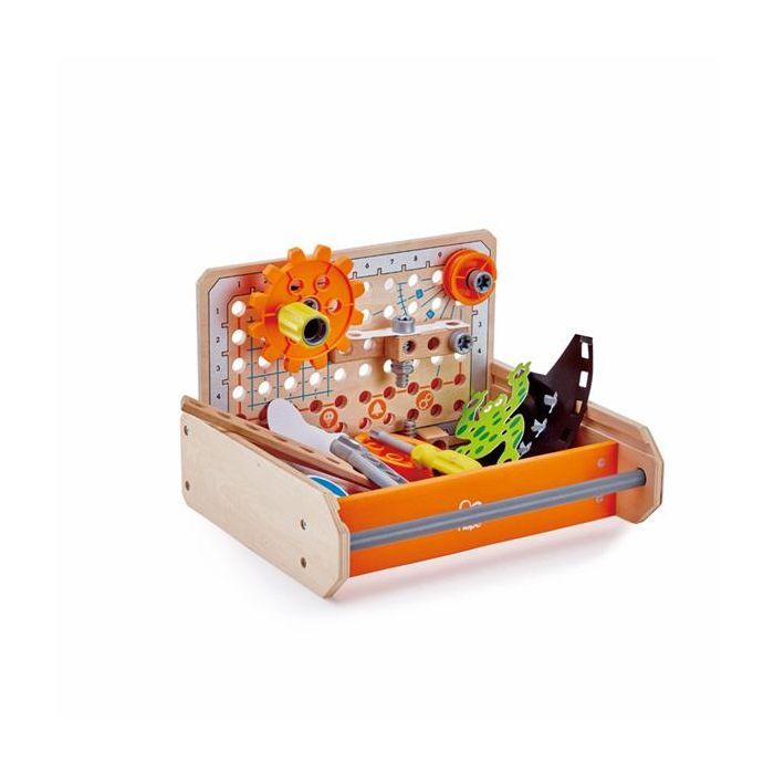Конструктор Hape Junior Inventor Инструменты для экспериментов 32 элемента (E3029) изображение 5