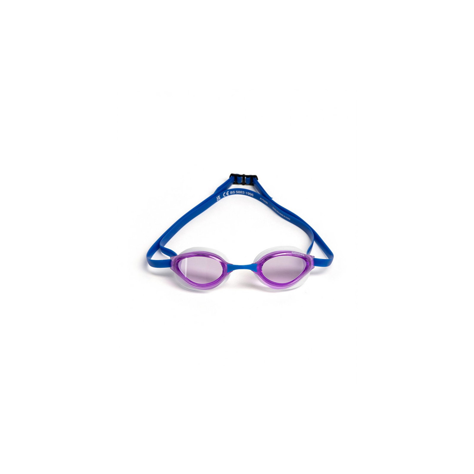 Очки для плавания Arena Python 1E762-118 фіолетовий, білий, блакитний OSFM (3468337331261)